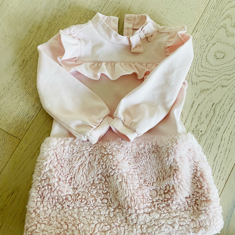 Beautiful Janie and Jack dress , size 2t, no spots, looks great